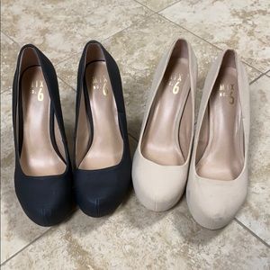 BUNDLE two matte pumps